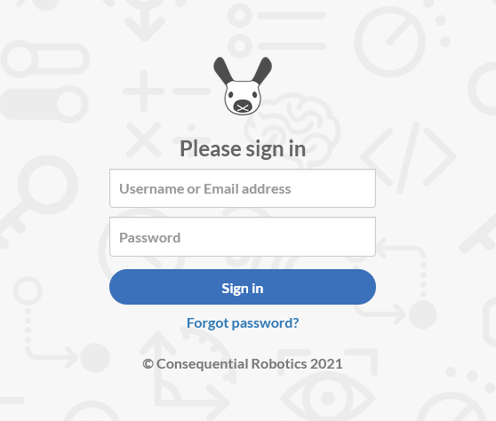 CQR login page