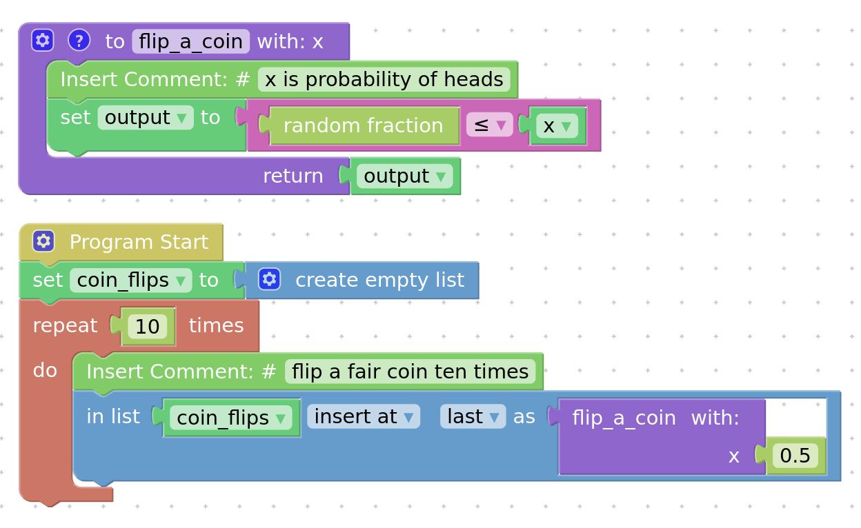 Coin flip